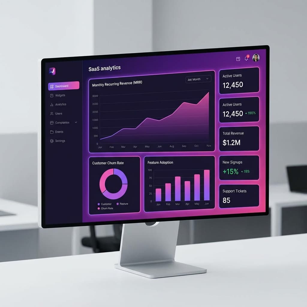 SaaS Analytics Dashboard